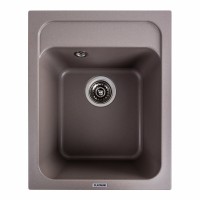 Гранітна мийка для кухні Platinum 4050 KORRADO матова Дюна
