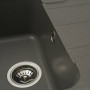 Гранітна мийка для кухні Platinum 7850 VERONA матова Сірий мусон