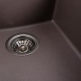 Гранітна мийка для кухні Platinum 4150 SOKIL матова Дюна
