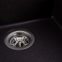 Гранітна мийка для кухні Platinum 4040 RUBA матовий Гренадін