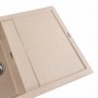 Гранітна мийка для кухні Platinum 7950 Selena матова Сафарі