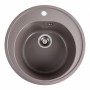 Гранітна мийка для кухні Platinum 510 LUNA матова Дюна