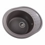 Гранітна мийка для кухні Platinum 6250 SOUL матова Дюна