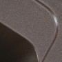 Гранітна мийка для кухні Platinum 4050 RUBY глянець Мокко