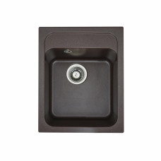 Гранітна мийка для кухні Platinum 4050 RUBY глянець Мокко