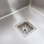 86*50 L Мийка нержавійка Platinum Handmade (квадратний сифон 3,0/1,0)