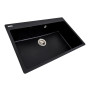 Гранітна мийка для кухні Platinum 7850 Bogema матова (чорна)
