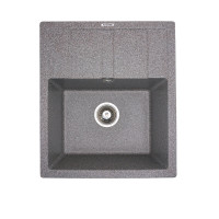 Гранітна мийка для кухні Platinum 5851 ARIA матова Мікс