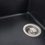 Гранітна мийка для кухні Platinum 7850 TROYA матовий Карбон