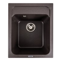 Гранітна мийка для кухні Platinum 4050 KORRADO матовий Гренадін