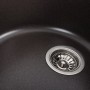 Гранітна мийка для кухні Platinum 7750 LIRA матовий Гренадін
