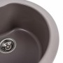 Гранітна мийка для кухні Platinum 480 TURAS матова Дюна