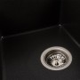 Гранітна мийка для кухні Platinum 5851 ARIA матовий Моріон