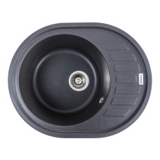 Гранітна мийка для кухні Platinum 6250 SOUL матовий Моріон