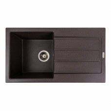 Гранітна мийка для кухні Platinum 7843 SOLID матовий Гренадін