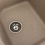 Гранітна мийка для кухні Platinum 7950 Equatoria глянець Сафарі