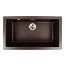 Гранітна мийка для кухні Platinum 7945 Paruana матова (шоколад)