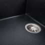 Гранітна мийка для кухні Platinum 7950 Selena матовий Карбон