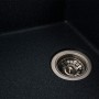 Гранітна мийка для кухні Platinum 6250 ZIRKONE матовий антрацит