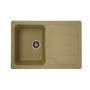 Гранітна мийка для кухні Platinum 7850 VERONA матова Беж