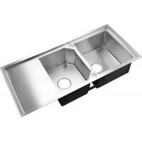 96*45 Мийка нержавійка Platinum Handmade HDB (з кріпленням + повна комплектація)