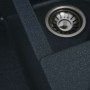 Гранітна мийка для кухні Platinum 9950 PANDORA матова Антрацит