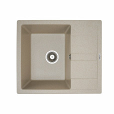 Гранітна мийка для кухні Platinum 5851 ARIA матова Сафарі