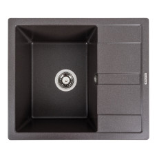 Гранітна мийка для кухні Platinum 5851 ARIA матовий Гренадін