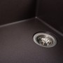 Гранітна мийка для кухні Platinum 7850 ROMA матовий Гренадін