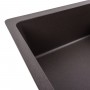 Гранітна мийка для кухні Platinum 7850 ROMA матовий Гренадін