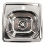 Кухонна мийка з нержавіючої сталі Platinum 4848 ПОЛІРОВКА (0,6/170 мм)