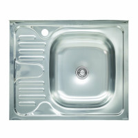 Мийка кухонна з нержавіючої сталі Platinum 6050 R (0,4/120 мм)