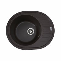 Гранітна мийка для кухні Platinum 6250 SOUL матова Мокко