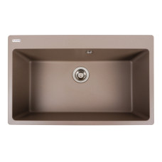 Гранітна мийка для кухні Platinum 7850 Bogema матова Дюна