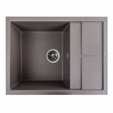 Гранітна мийка для кухні Platinum 6550 LOTOS матова Дюна