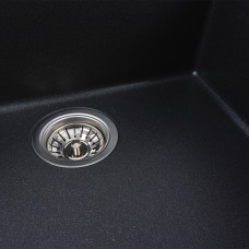 Гранітна мийка для кухні Platinum 5444 OASIS матовий Моріон