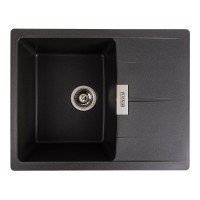 Гранітна мийка для кухні Platinum 6250 ZIRKONE матовий моріон