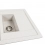Гранітна мийка для кухні Platinum 7850W TOSKANA матова Топаз