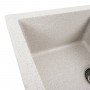 Гранітна мийка для кухні Platinum 7850W TOSKANA матова Топаз