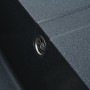 Гранітна мийка для кухні Platinum 5851 ARIA матова Антрацит