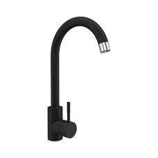 Змішувач кухонний Platinum NS01 (3008A-NA) Чорний Металік