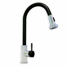 8110 HDF змішувач кухонний з висувним виливом Germece САФАРІ КОМБІН