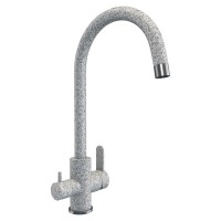 Змішувач кухонний Platinum 9A NESP (8204) Сірий