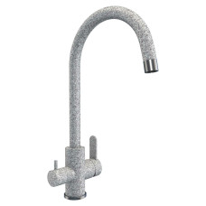 Змішувач кухонний Platinum 9A NESP (8204) Сірий