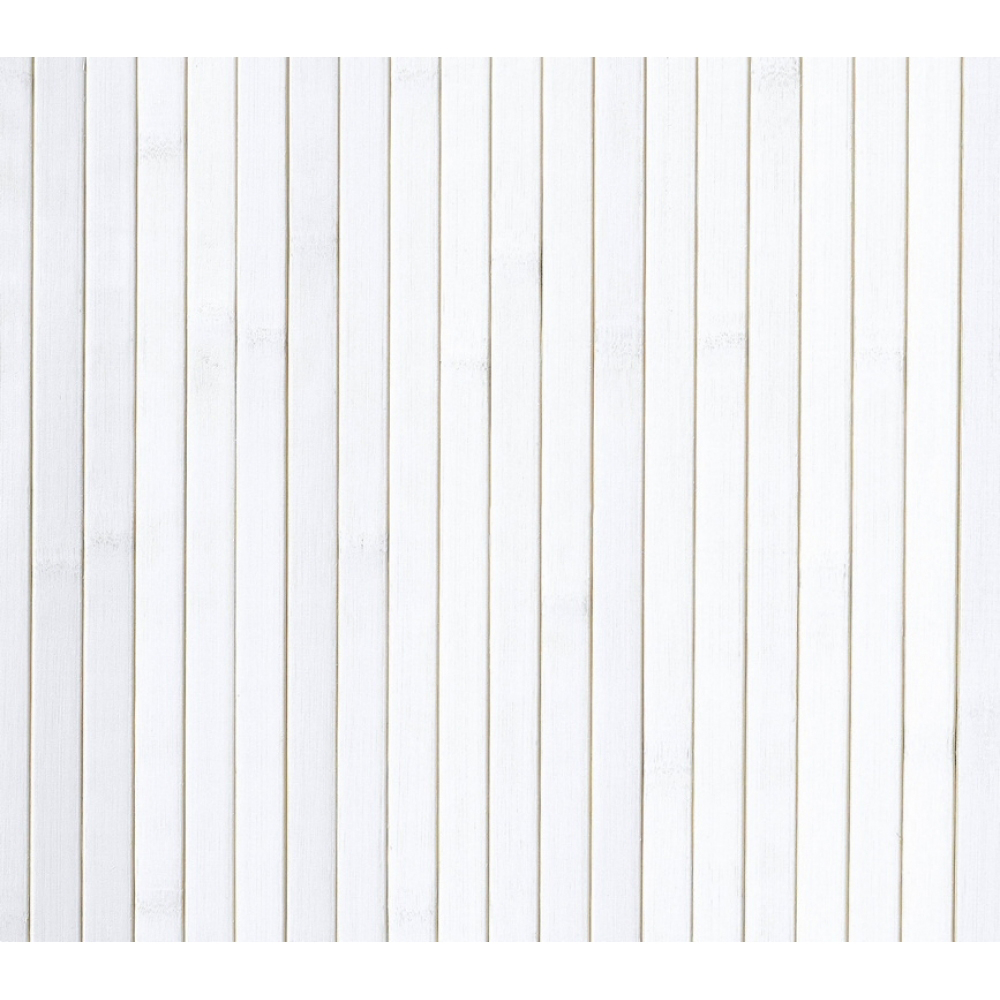 Бамбукові шпалери білі, полоса 17 мм. - 0,9 м.
