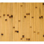 Бамбукові шпалери світлі, опалені, нелак., полоса 17 мм. - 0,9 м