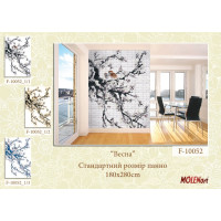 Декоративная деколь "Весна"