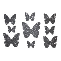 Декор з рідких шпалер Метелики  2