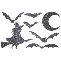 Декор из  жидких обоев Хеллоуин 2