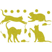 Декор з рідких шпалер Коти 5